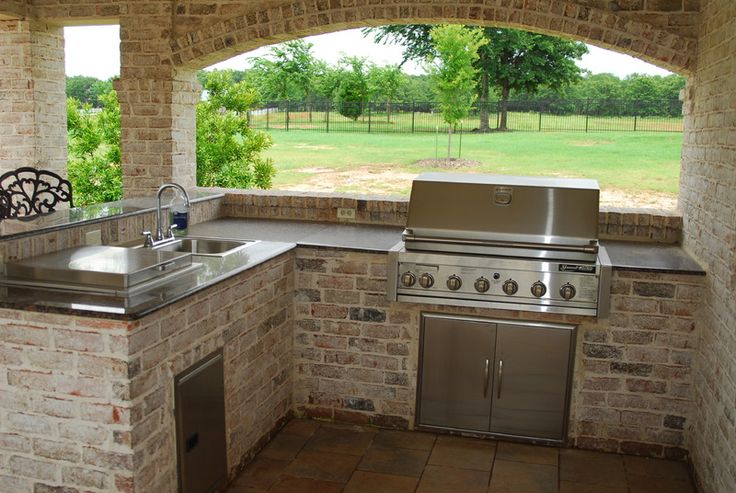 Brick Outdoor Kitchen outdoor living solution in Birmingham