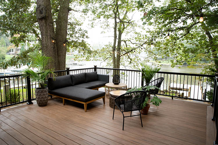 Timbertech Composite Deck outdoor living solution in Birmingham