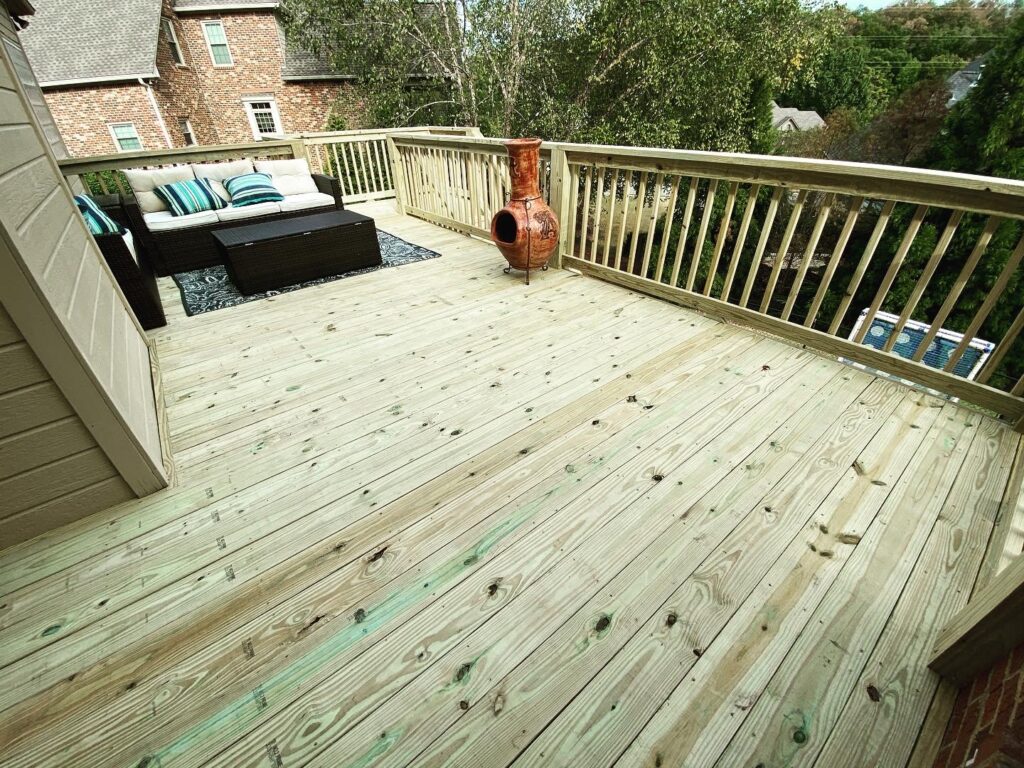 Pine deck 2